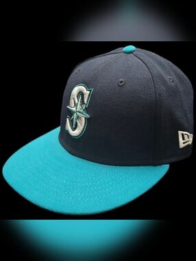 Seattle Mariners New Era 59FIFTY Fitted Hat Size 7